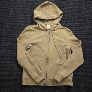 VS Pink Full Zip Jacket Green Size Small